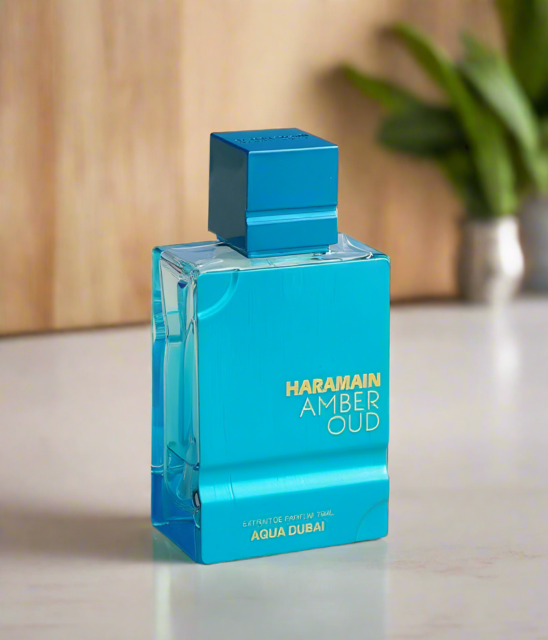 Amber Oud Aqua Eau de Parfum 100ml – Perfume Árabe Luxuoso, Fresco e Duradouro