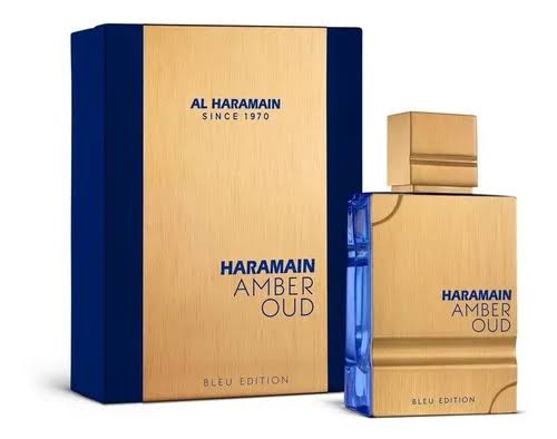 Amber Oud Blue Edition 120ml – Perfume Árabe Masculino Luxuoso e Duradouro